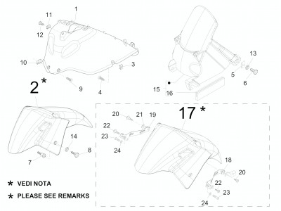 Ποδιά ψυγείου - Φτερό